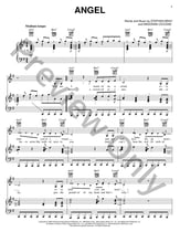 Angel piano sheet music cover